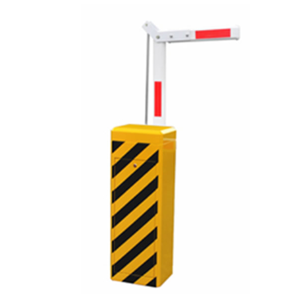 黃黑色折桿道閘